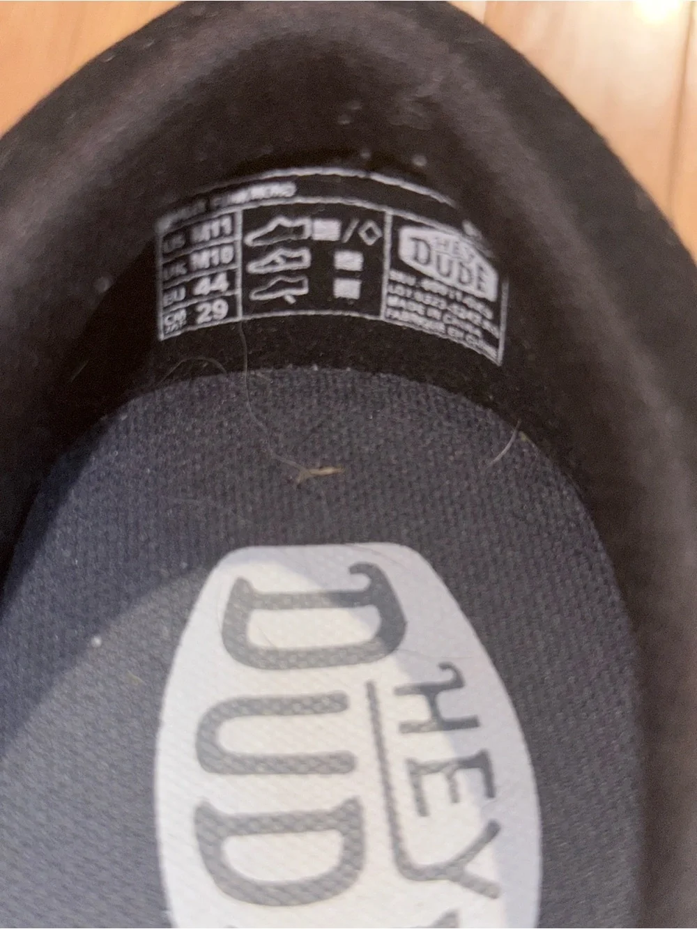 Hey Dude Wally Sox Loafers / Slip-On Shoes - Men's Size 11